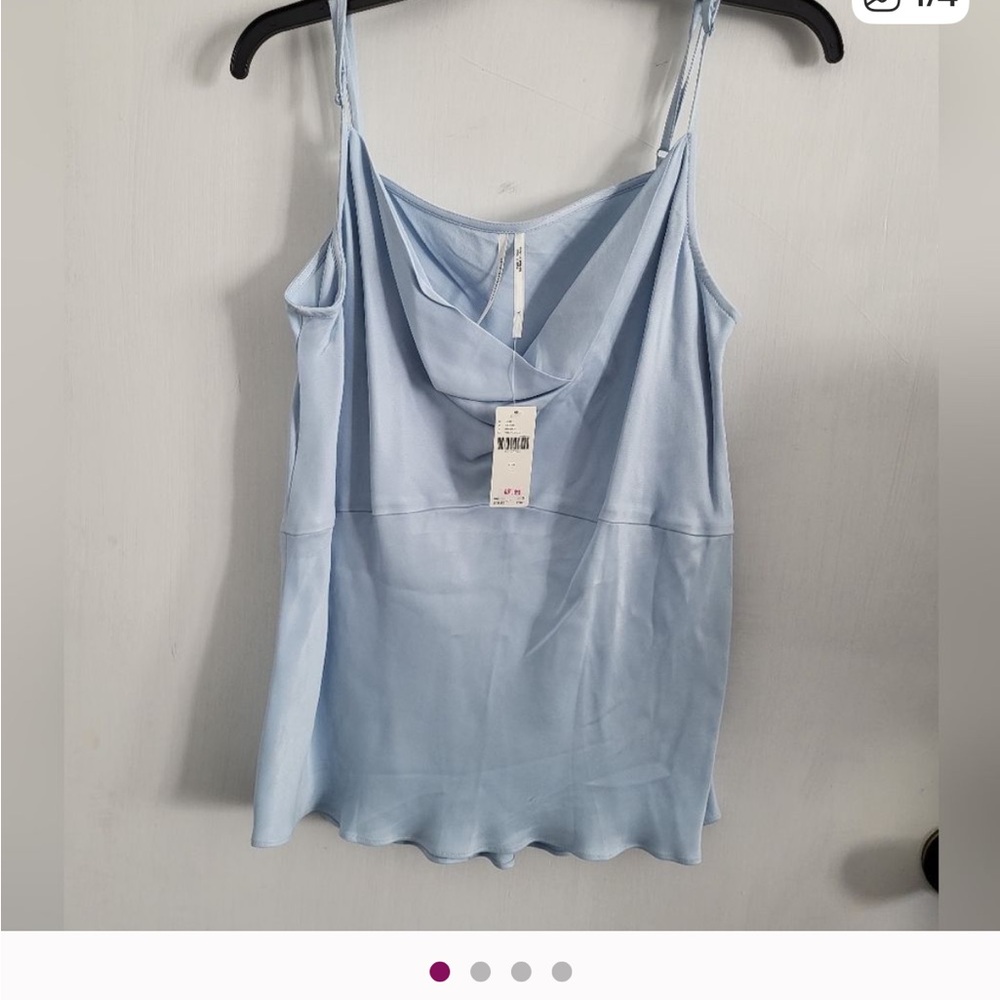 Anthropologie Sky Blue Camisole Top